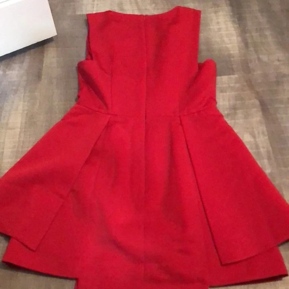 Finders Keepers Frame asymmetrical red mini dress - Picture 11 of 11
